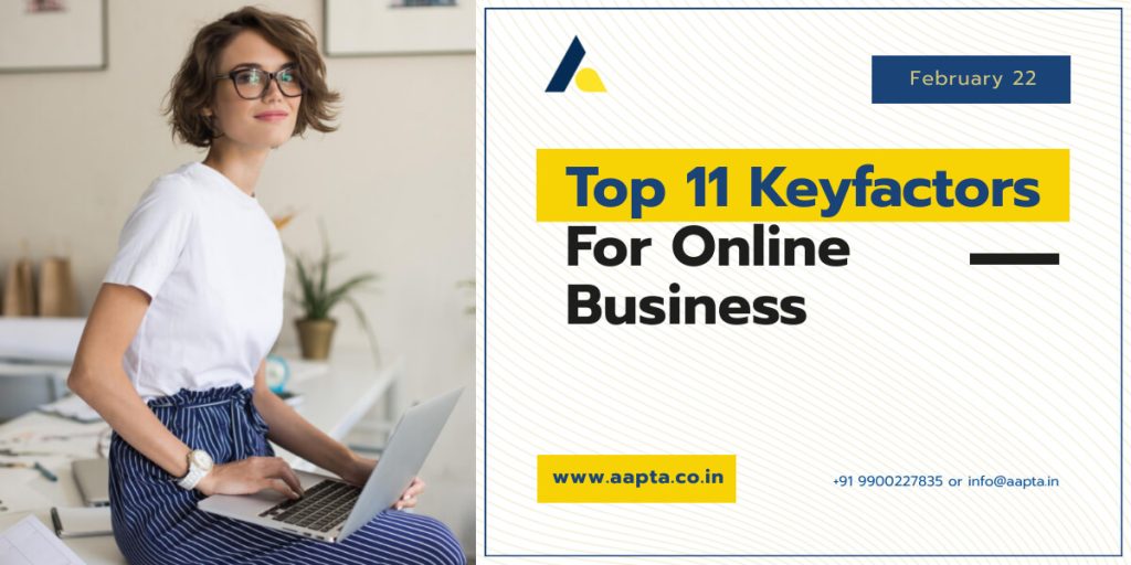 Top 11 key factors for a successful online business